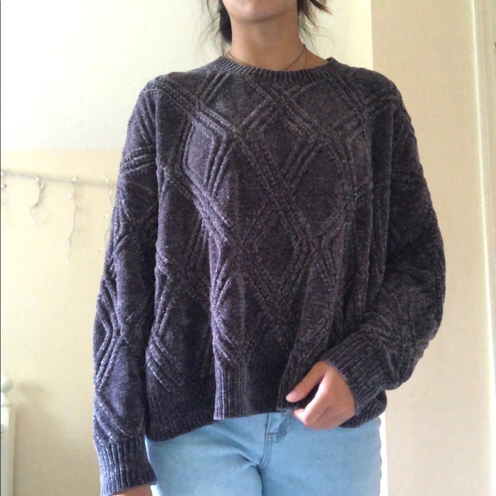 Chenille sweater
